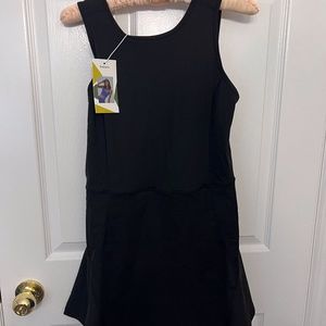 Black activewear dress